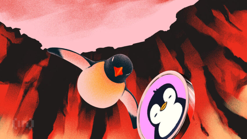 PENGU價格暴跌26%，市值恐失守10億美元